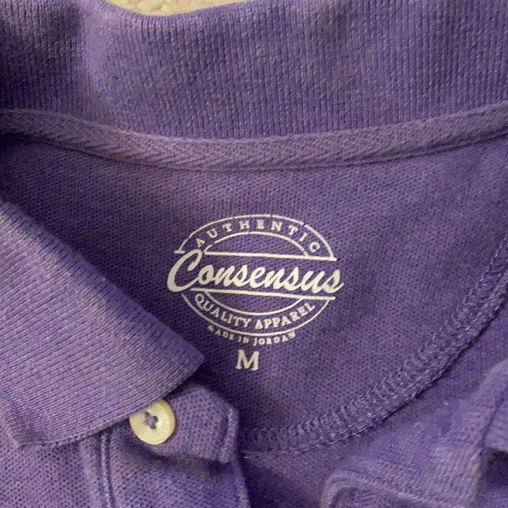 Consensus Purple Polo M - Picture 2 of 3
